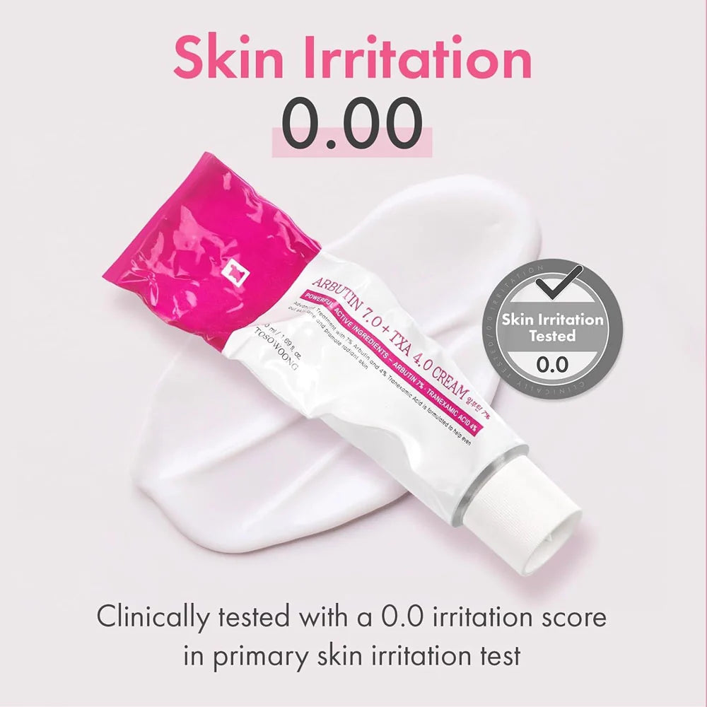 |BUY 1 GET 1 FREE|   Arencia Vitamin C Booster Shot + TOSOWOONG Arbutin 7% + Tranexamic Acid 4% Cream